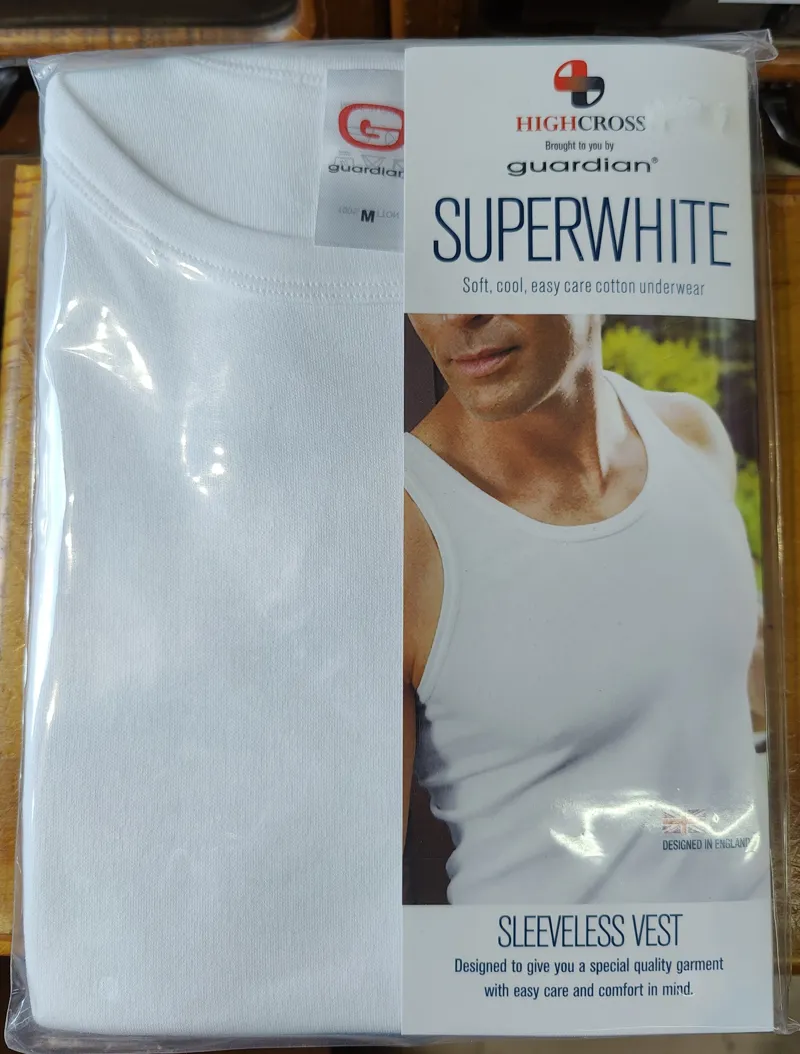  Guardian Superwhite Singlet GM383 